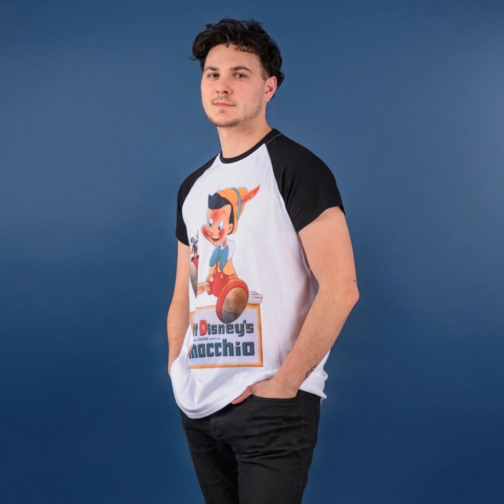 Pinocchio Vintage Raglan T-Shirt